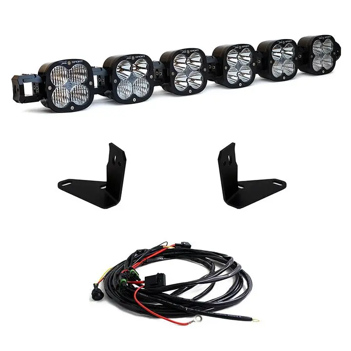 Baja Designs 2021+ Ford Bronco 6 Xl Linkable Light Bar For Steel Bumper Mount 1