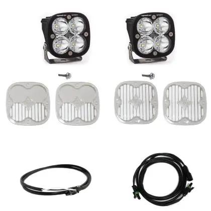 Baja Designs 2021+ Ford Bronco A Piller Light Kit Squadron Sport Spot W/Upfitter 1