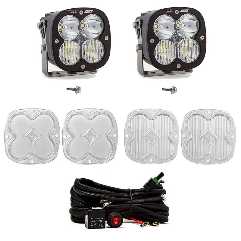 Baja Designs 2021+ Ford Bronco A Piller Light Kit Xl80 D/C 1