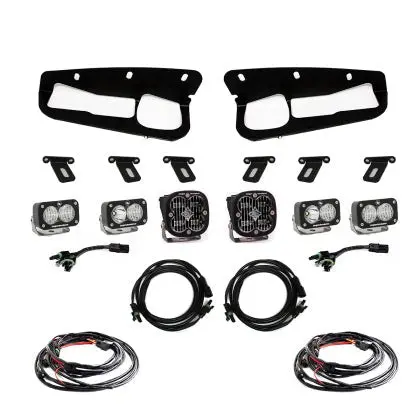 Baja Designs 2021+ Ford Bronco Clear Sae Fog Pocket Kit 1