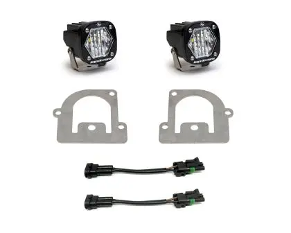 Baja Designs 21+ Ford Bronco Sport S1 Wc Led Fog Pocket Light Kit - Clear 1