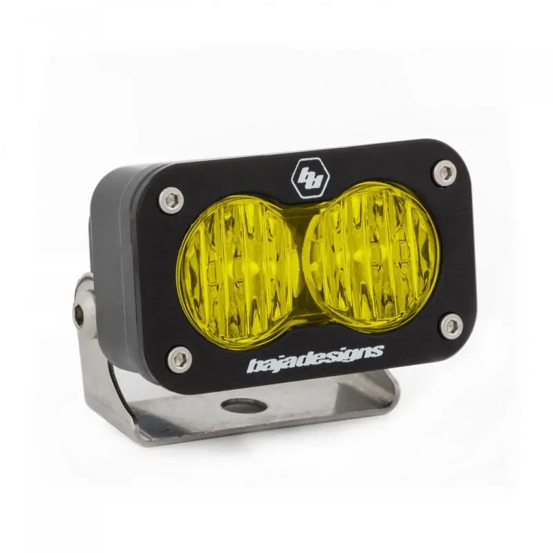 Baja Designs S2 Sport Amber Led Work Light – Wide Cornering Pattern 1