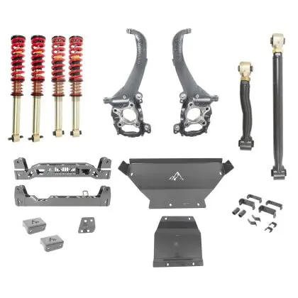 Beltech 4-7.5" Lift Kit Inc. Front And Rear Trail Performance Coilovers 1