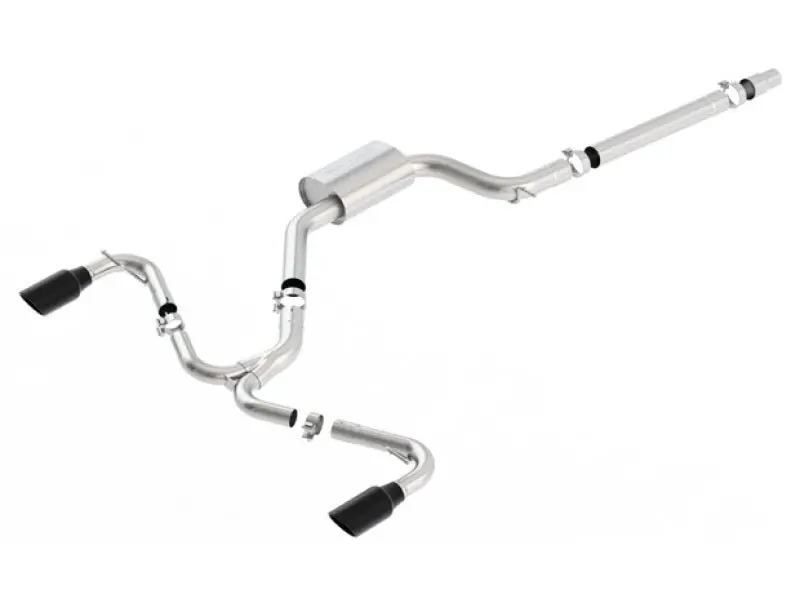 Borla 15-17 Volkswagen Gti (Mk7) 2.0T At/Mt Ss S-Type Catback Exhaust W/Black Chrome Tips 1