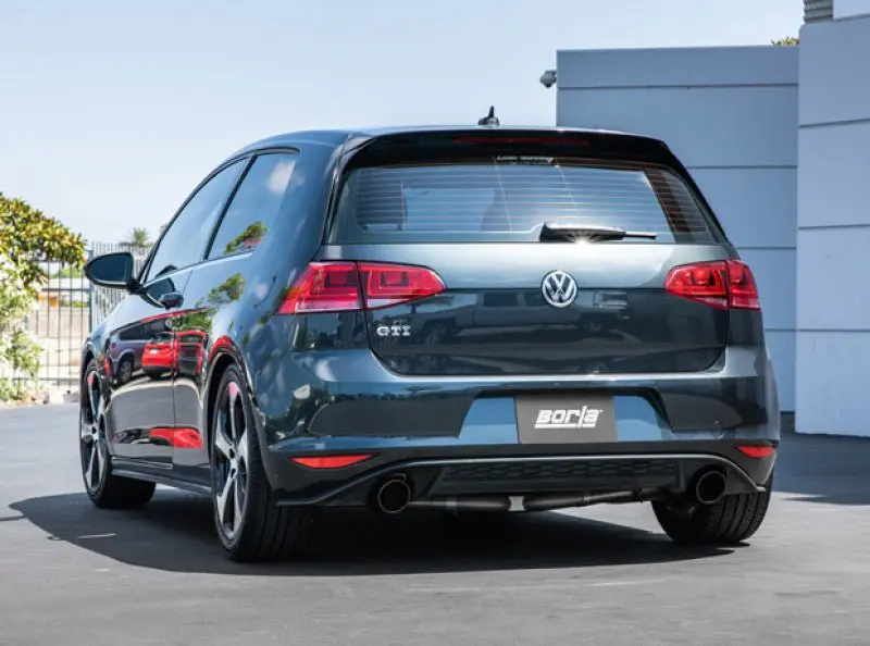 Borla 15-17 Volkswagen Gti (Mk7) 2.0T At/Mt Ss S-Type Catback Exhaust W/Black Chrome Tips 2