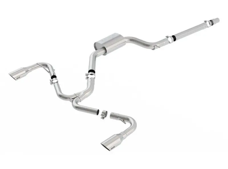 Borla 2018 Volkswagen Gti (Mk7.5) 2.0T At/Mt Ss S-Type Catback Exhaust W/Stainless Brushed Tips 1
