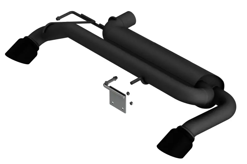 Borla 21-22 Ford Bronco 2.3L 4Wd Atak Axle Back Exhaust W/ Black Coated Tips 1