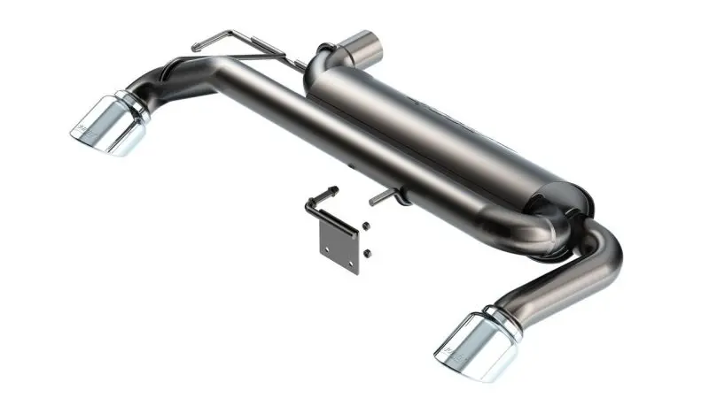 Borla 21-22 Ford Bronco 2.3L 4Wd S-Type Axle Back Exhaust W/ Bright Chrome Tips 1