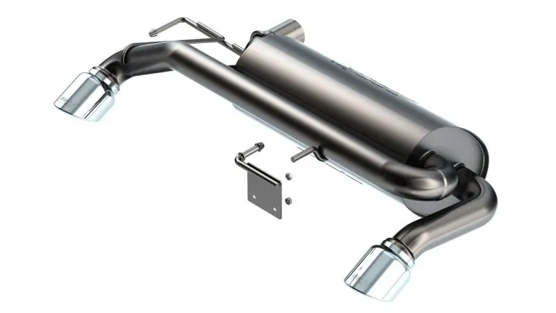 Borla 21-22 Ford Bronco 2.7L V6 4Wd Atak Axle Back Exhaust W/ Bright Chrome Tips 1