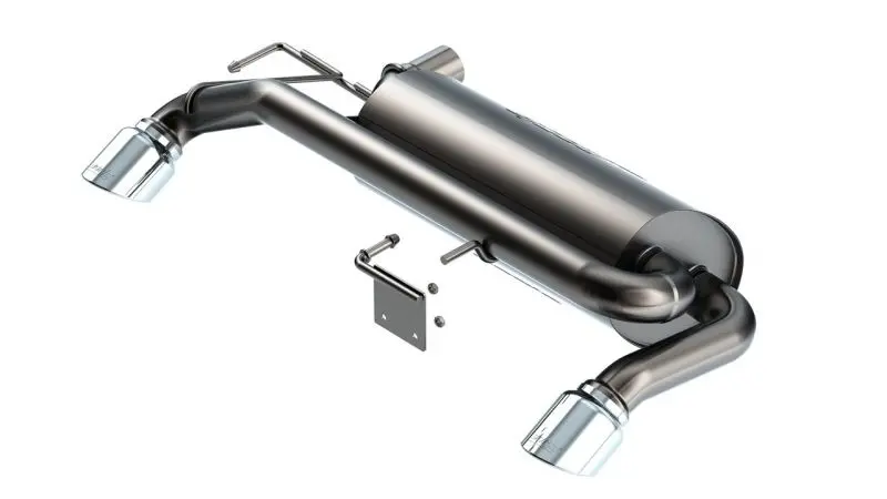 Borla 21-22 Ford Bronco 2.7L V6 4Wd Touring Axle Back Exhaust W/ Bright Chrome Tips 1