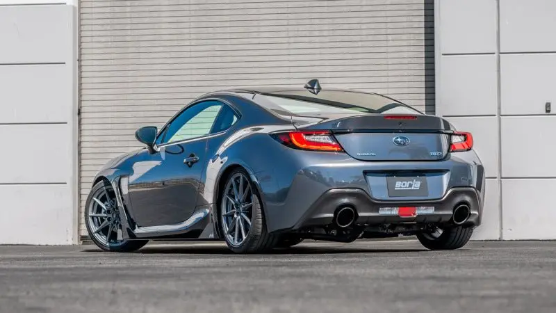 Borla 22-23 Subaru Brz/Toyota Gr86 2.4L Rwd At/Mt S-Type Catback Exhaust - Black Chrome Tips 1