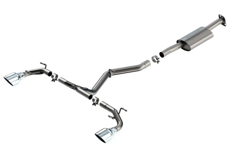 Borla 22-23 Subaru Brz/Toyota Gr86 2.4L Rwd At/Mt S-Type Catback Exhaust - Polished Tips 1