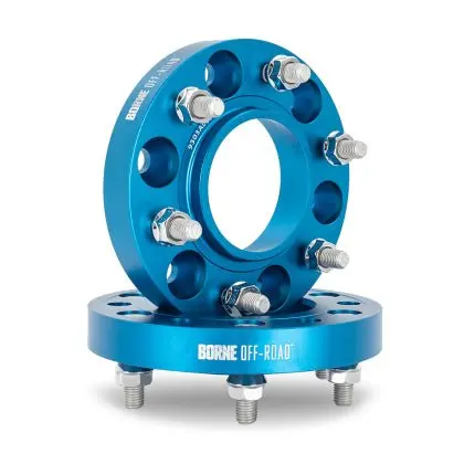 BORNE Off-Road Wheel Spacers – 6×139.7mm, 93.1mm Hub Centric, M12x1.5 (25/30/35/50mm Thickness)