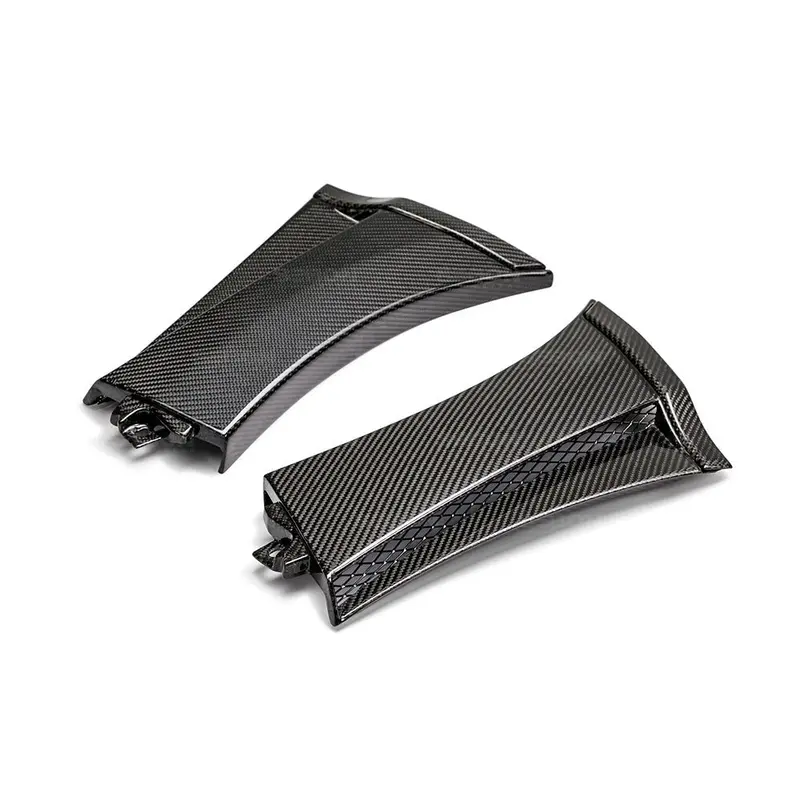Carbon Fiber Fender Caps For 2008-2014 Subaru Sti / 2011-2014 Wrx 1