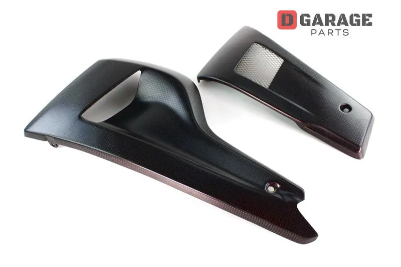 Carene Puntale Radiatore Olio Carbonio Ducati Diavel 1200 1