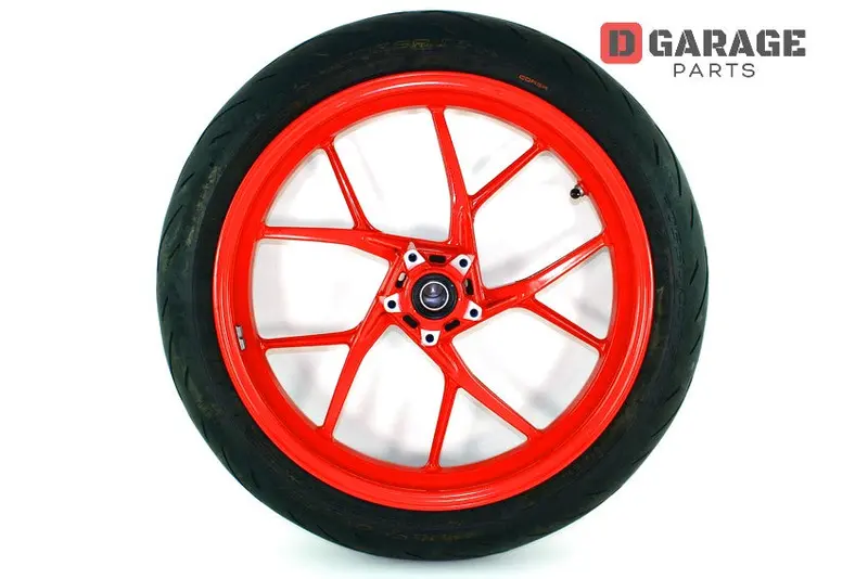 Cerchio Ruota Anteriore Ducati Sbk Panigale V2 Star White Silk 1