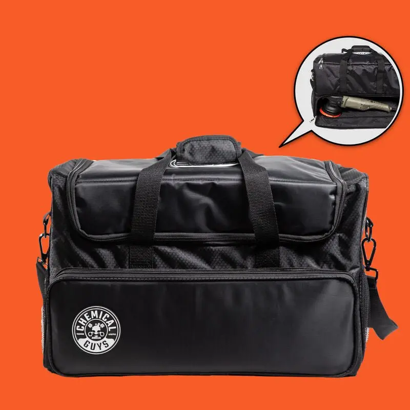 Chemical Guys Arsenal Range Trunk Organizer & Detailing Bag W/Polisher Pocket 1