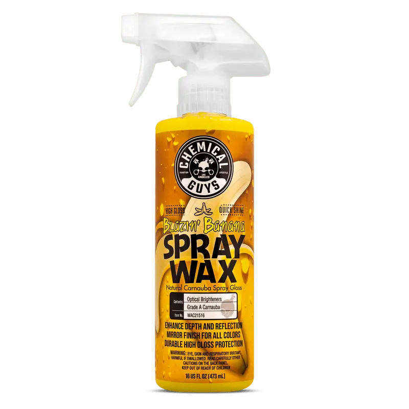Chemical Guys Blazin Banana Carnauba Spray Wax - 16Oz 1