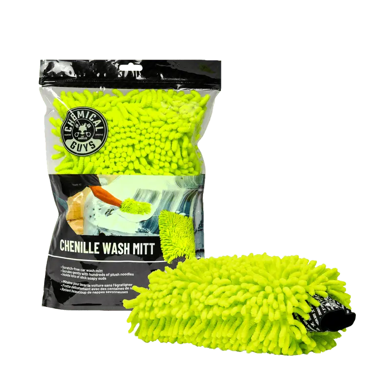 Chemical Guys Chenille Premium Scratch-Free Microfiber Wash Mitt 1