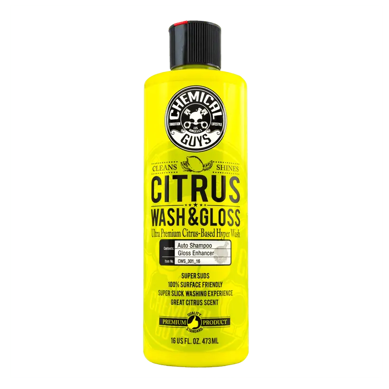 Chemical Guys Citrus Wash & Gloss Concentrated Car Wash - 16Oz 1