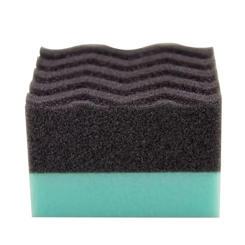 Chemical Guys Durafoam Contoured Large Tire Dressing Applicator Pad W/Wonder Wave Technology 1