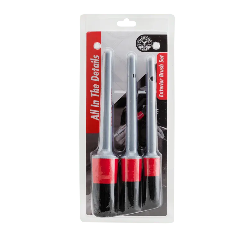 Chemical Guys Exterior Detailing Brushes - 3 Pack 1