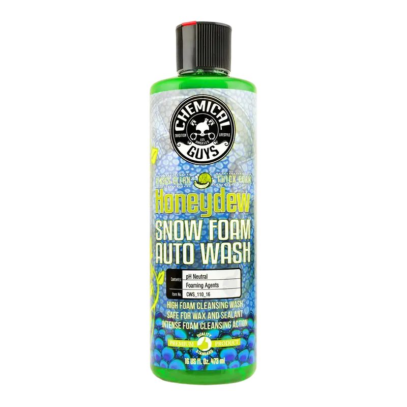 Chemical Guys Honeydew Snow Foam Auto Wash Cleansing Shampoo - 16Oz 1
