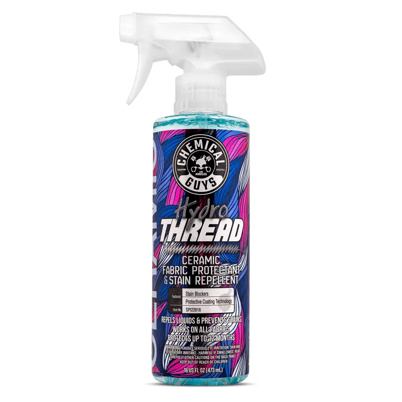 Chemical Guys Hydrothread Ceramic Fabric Protectant & Stain Repellent - 16Oz 1
