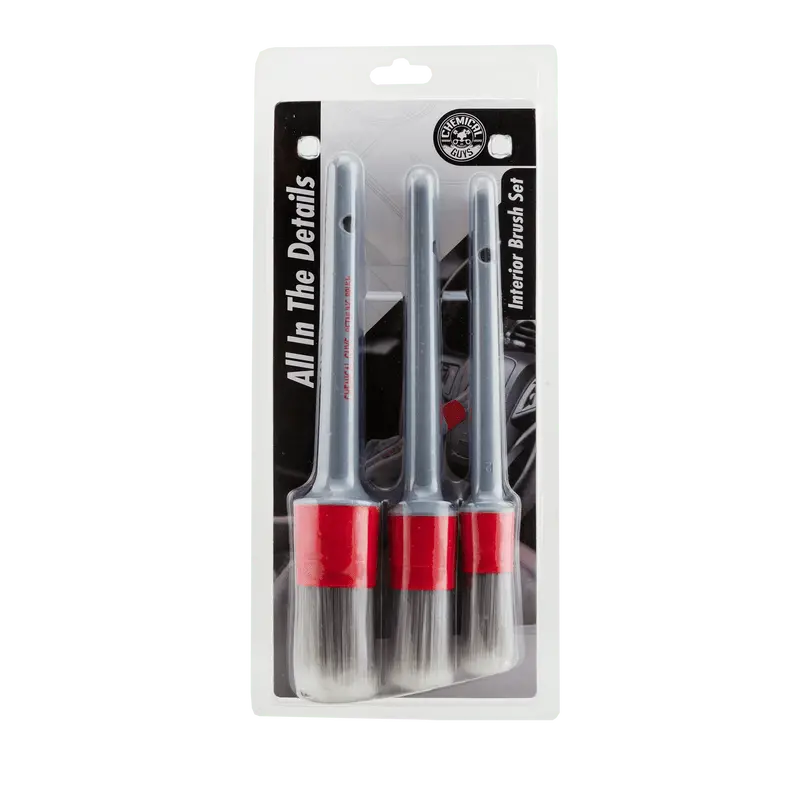 Chemical Guys Interior Detailing Brushes - 3 Pack 1