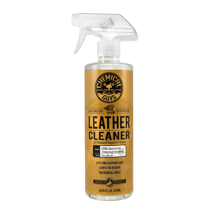 Chemical Guys Leather Cleaner Colorless & Odorless Super Cleaner - 16Oz 1