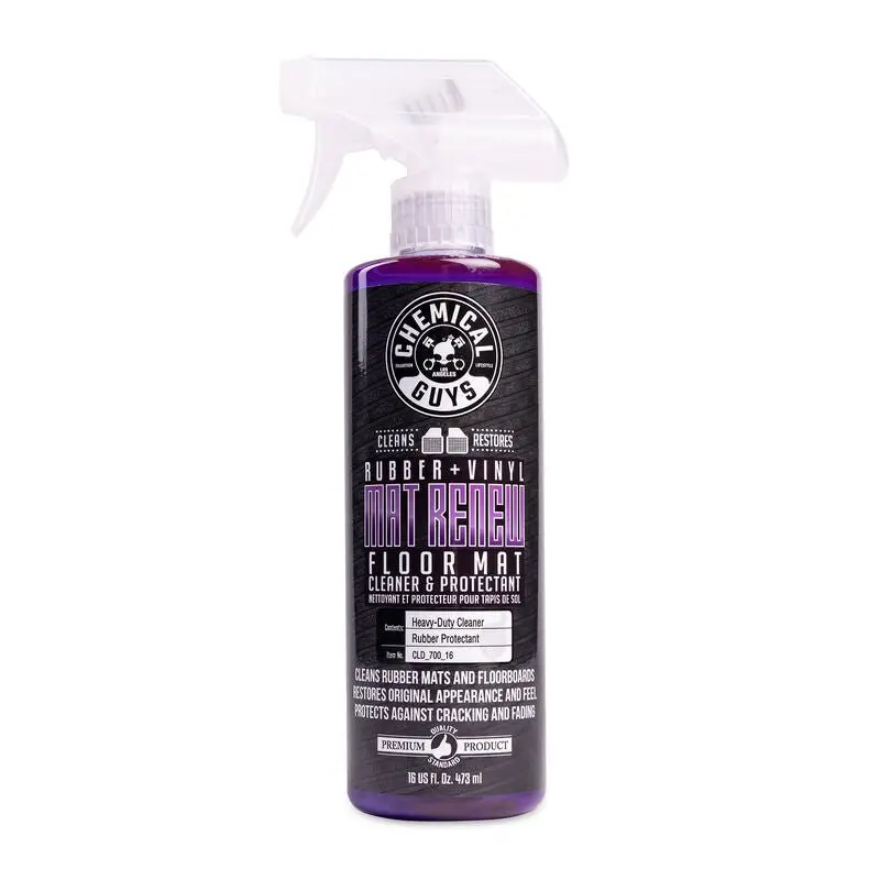 Chemical Guys Mat Renew Rubber + Vinyl Floor Mat Cleaner & Protectant - 16Oz 1