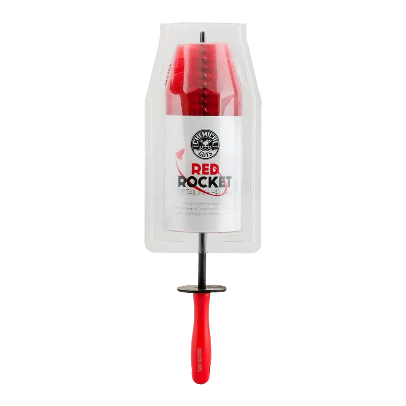 Chemical Guys Red Rocket Detailing Brush Large 1