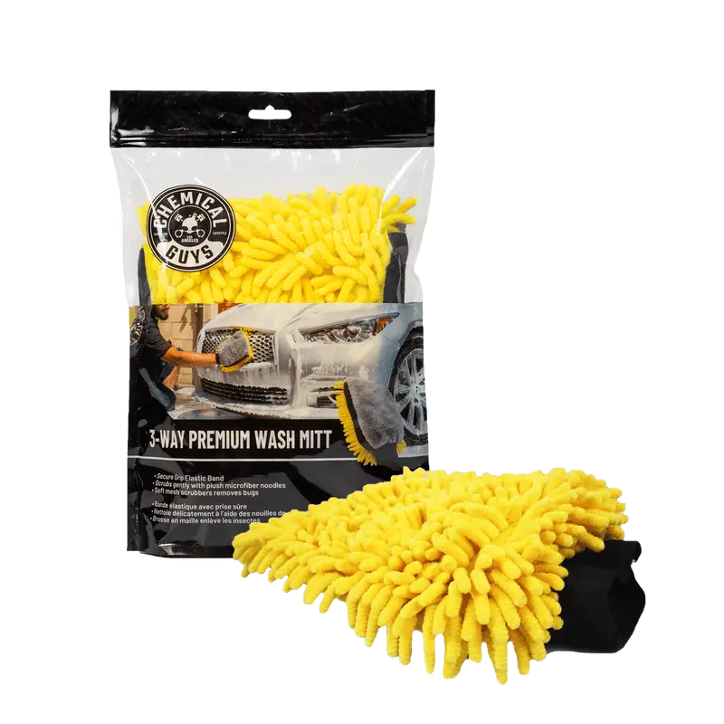 Chemical Guys Three-Way Premium Microfiber Wash Mitt 1