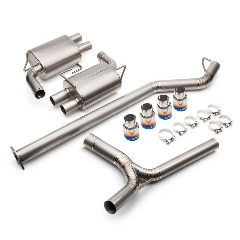 Cobb 22-23 Subaru Wrx Titanium Catback Exhaust (Incl. Burnt Ti Tips) 1