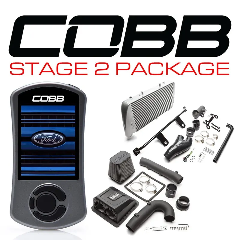 Cobb Ford Stage 2 Power Package Silver With Tcm F-150 Ecoboost Raptor 2017-2020, Limited 2019-2020 1