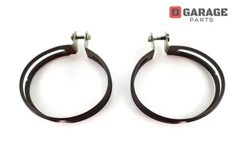 Coppia Fascette Terminali Scarico Ducati Sbk 748 916 996 1