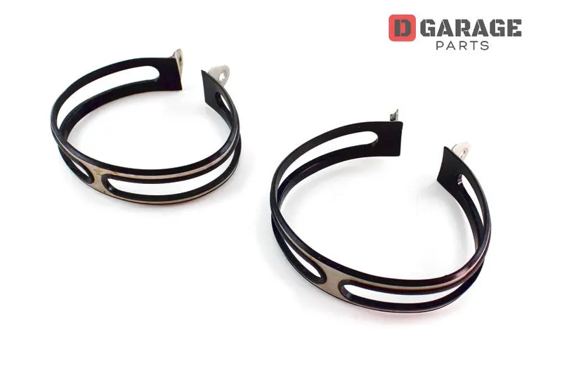 Coppia Fascette Terminali Scarico Ducati Sbk 748R 916Sps 998S 1