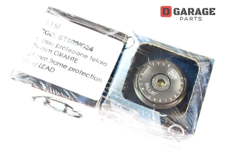 Coppia Tappi Telaio Grafite Stm 24 Mm Ducati 1