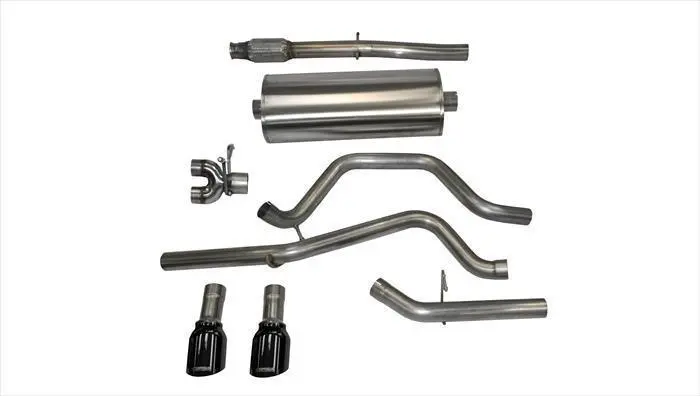 Corsa Sport 3.0In Cat-Back Single 4In 14-18 Silverado Sierra 5.3L 1