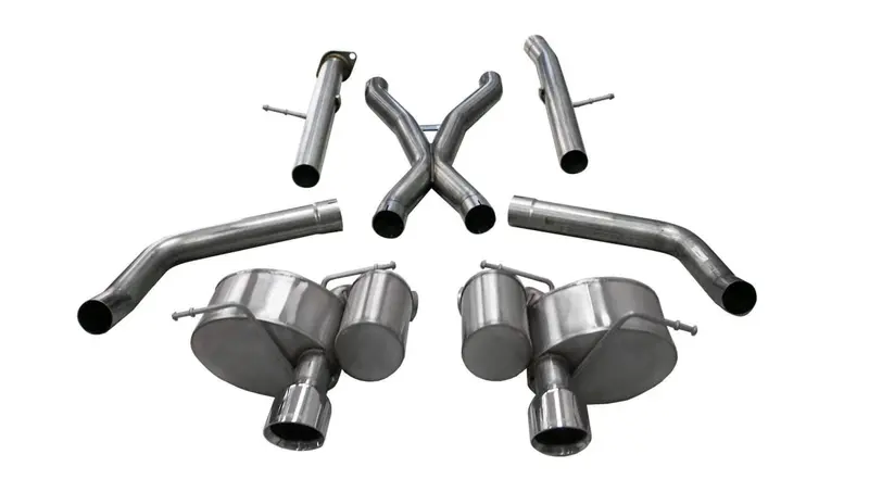 Corsa Xtreme 2012-2021 Jeep Grand Cherokee Srt 6.4L 2.75In Catback Exhaust 1