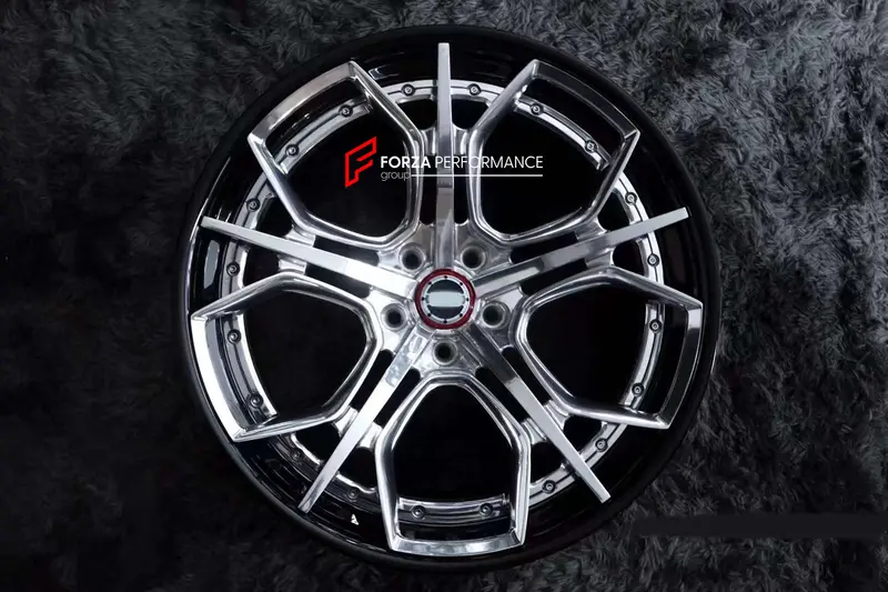 Corvette Stingray 5-Trident Spoke 19 20 Inch Forged Rims For Chevrolet Corvette C8 2020+ 4