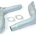 Cp-E™ Qkspl™ 2020+ Ford Explorer St Ecoboost Cast Bellmouth Downpipe Ecof™ By Gesi® Catted Downpipe 1