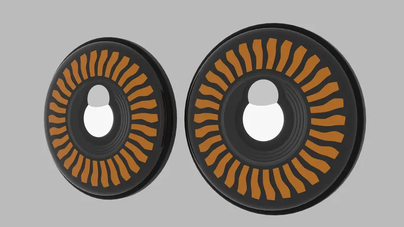 Custom Round Headlights 1