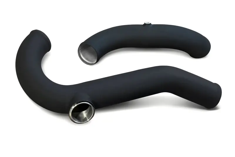 Cvf Aluminum Intercooler Charge Pipe Kit With Tial Flange (2015-2023 Ford Mustang Ecoboost) 1