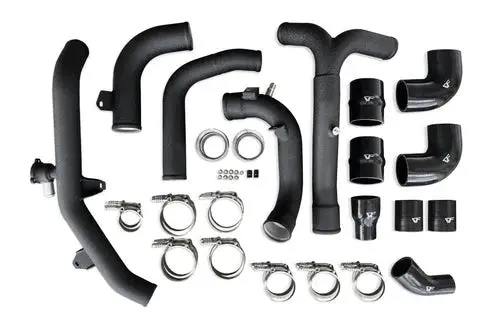Cvf Aluminum Intercooler Hot-Side + Cold-Side Piping Kit (2021-2024 Ford Bronco 2.7L) 1