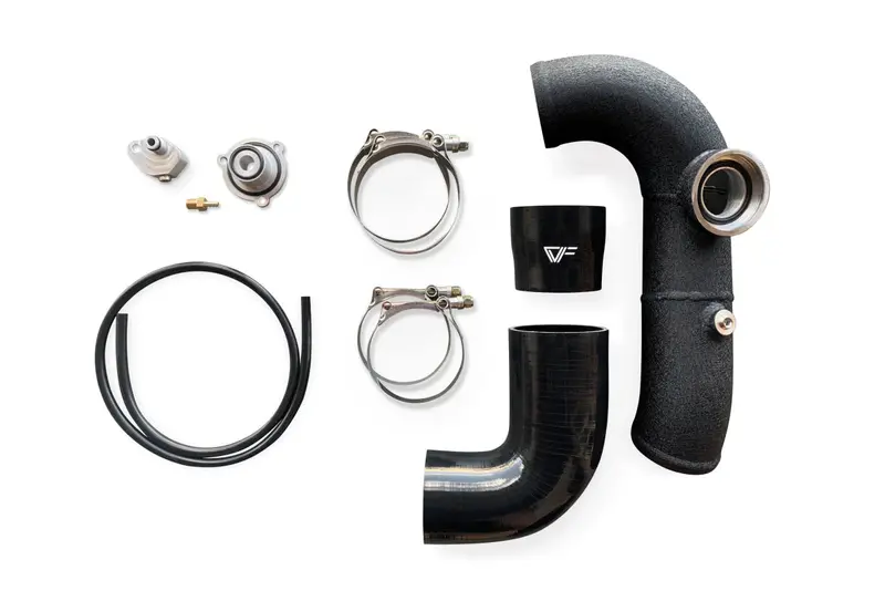 Cvf Cold-Side Aluminum Intercooler Pipe With Hks Flange (2013-2018 Ford Focus St) 1