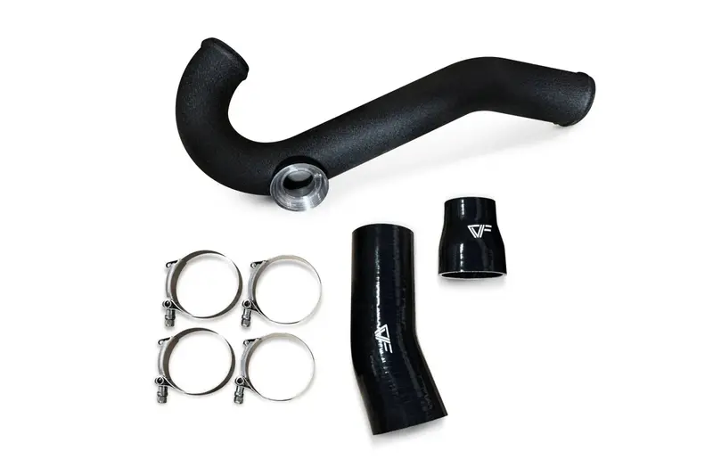 Cvf Hot-Side Aluminum Intercooler Pipe With Hks Flange (2015-2023 Ford Mustang Ecoboost) 1