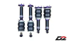 D2 Racing Air Ride Suspension Kit- Porsche Cayman 2006-2012 1