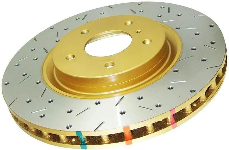 Dba 08+ Evo X Rear Drilled & Slotted 4000 Series Rotor 1