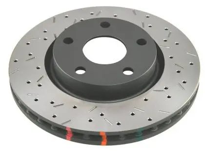 Dba Ford Focus Rs Drilled & Slotted 4000 Series Rotors 1